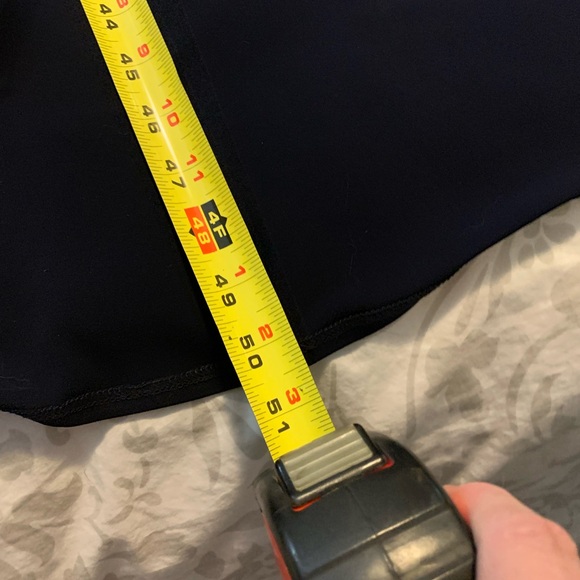 Joseph Ribkoff 16 navy long back top - Picture 9 of 16